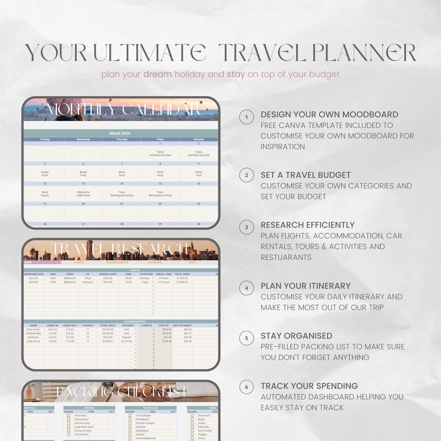 Travel Budget & Planner