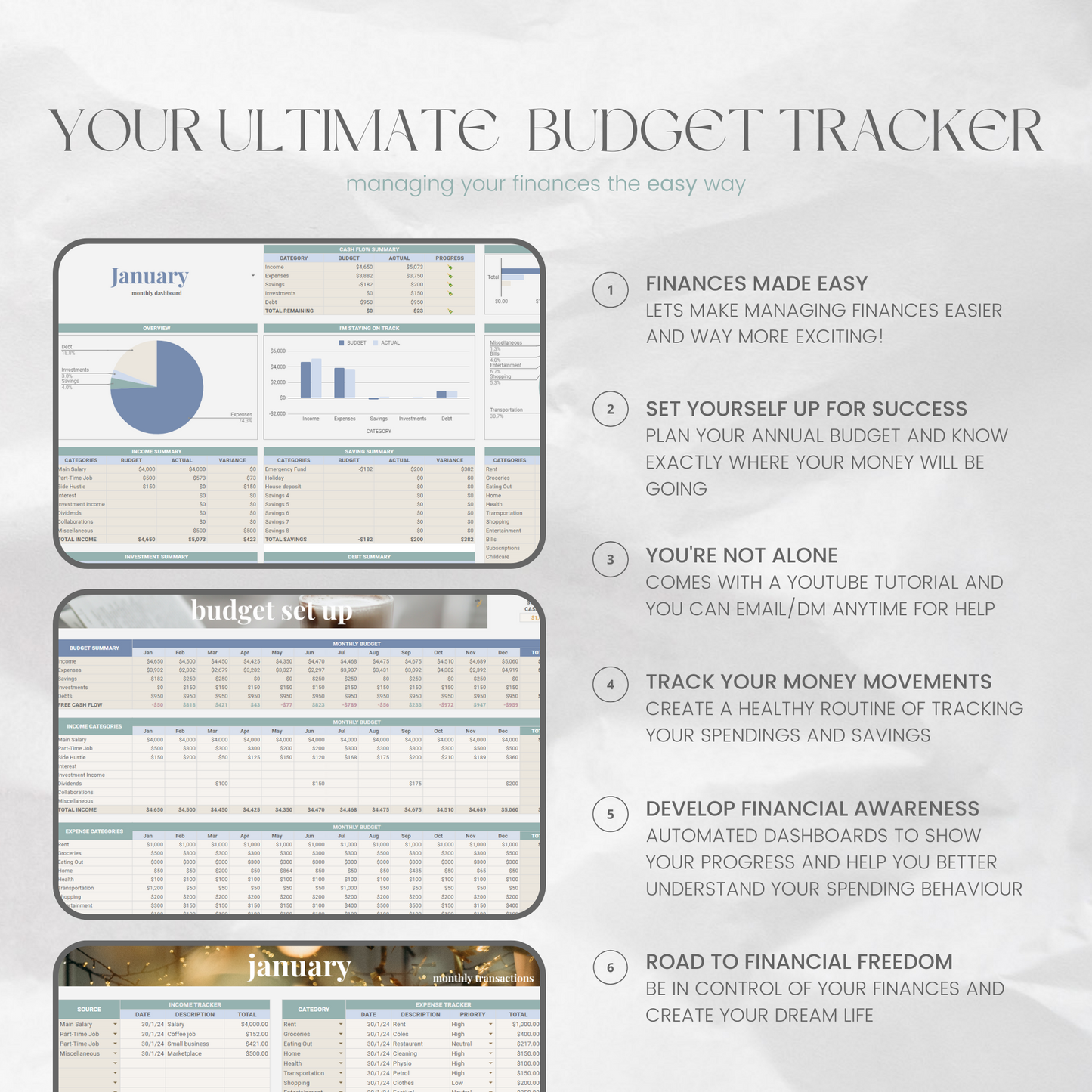 2024 Annual Budget Tracker