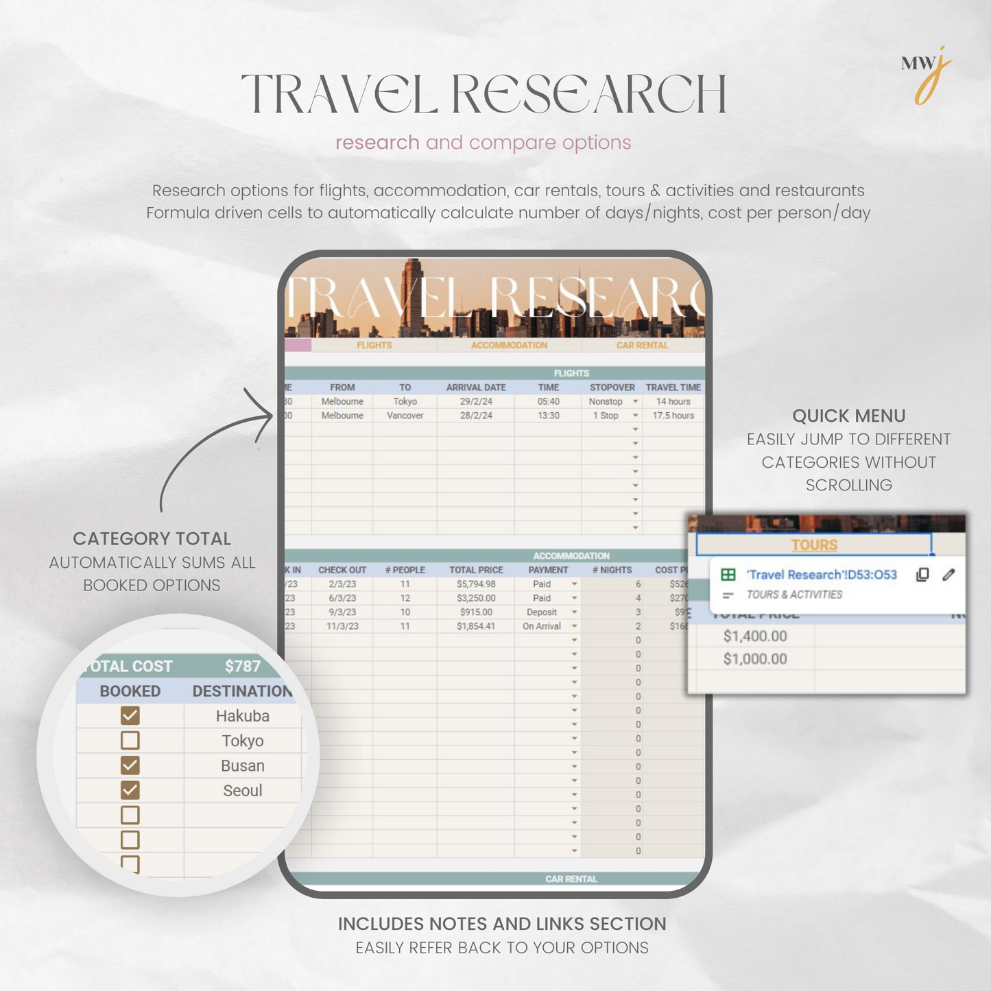 Travel Budget & Planner