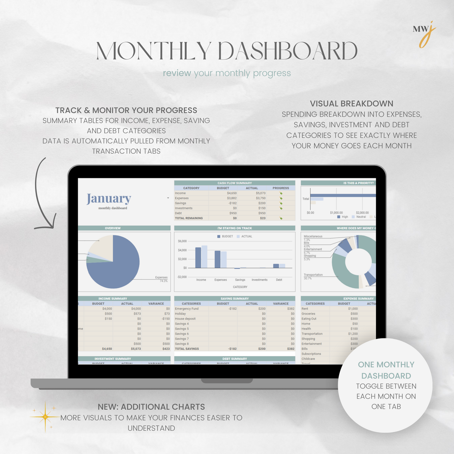 2024 Annual Budget Tracker